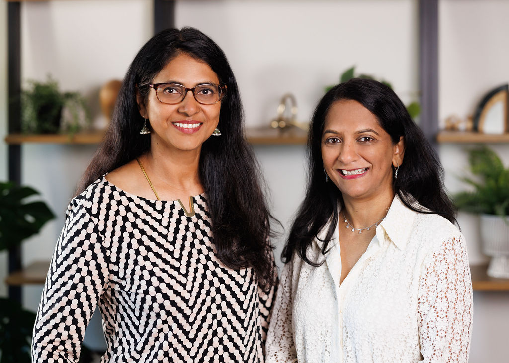 Anjana and Priya - Co-founders of BG2.ai