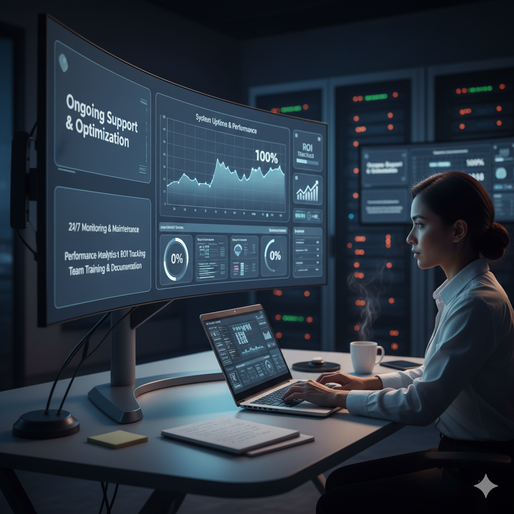 Ongoing Support & Optimization illustration